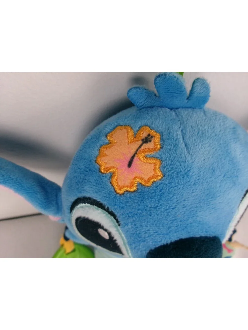 Disney Baby Stitch Activity Plush Teether Crinkle Sensory Toy w/ Scrump